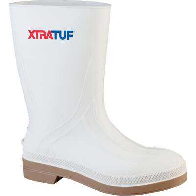 XtraTuf Men's Size 5 White PVC Shrimp Boot